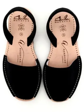 Avarcas | Black Nubuck