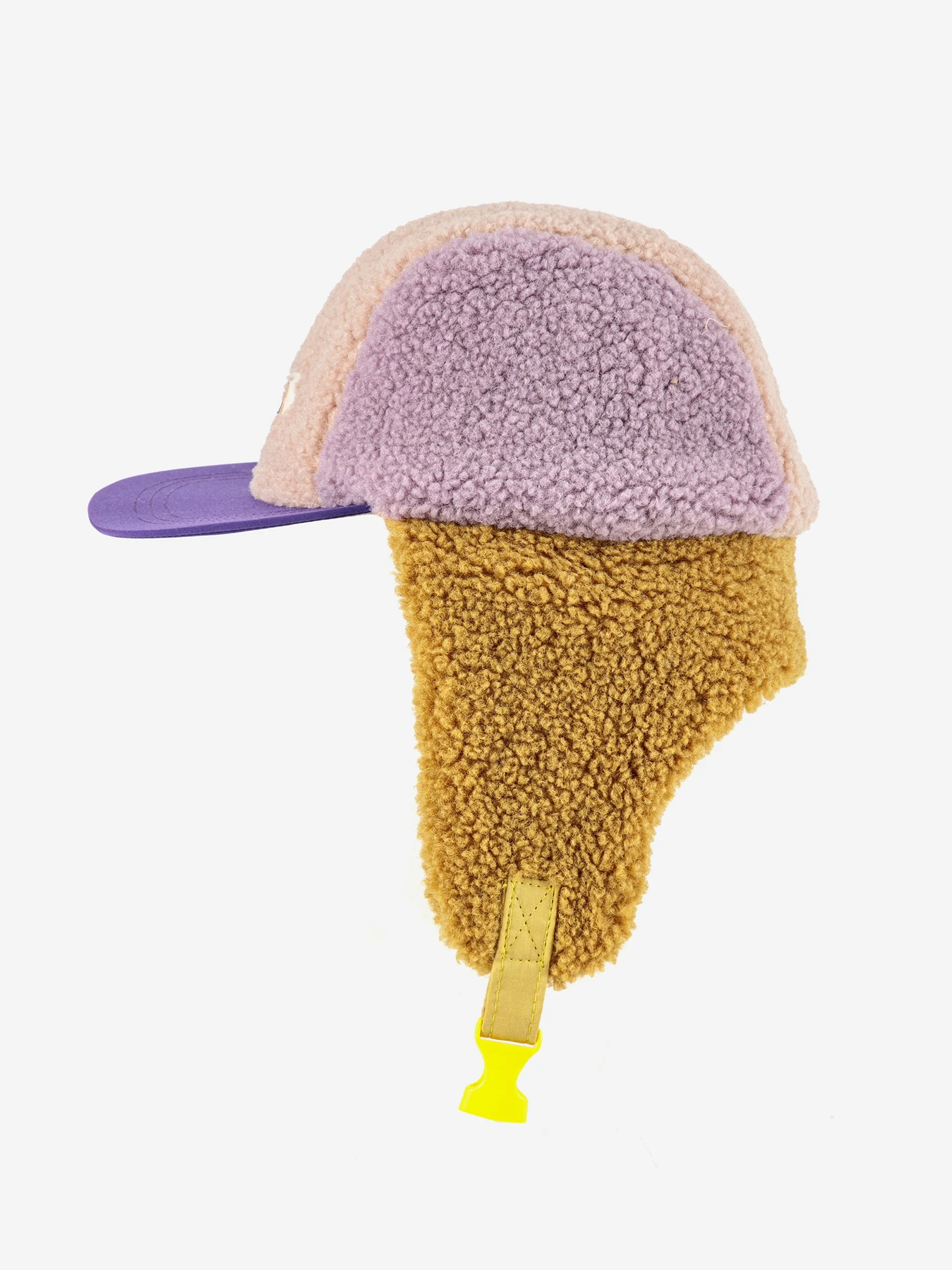 Bobo Choses color block sheepskin hat