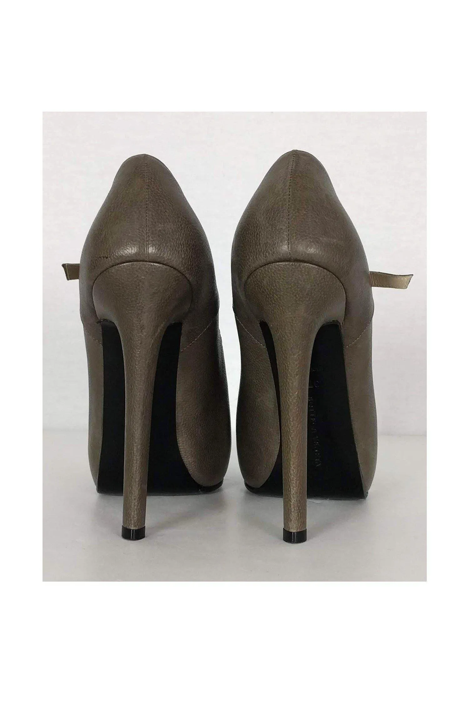 Bottega Veneta - Taupe Mary Jane Pumps Sz 7.5