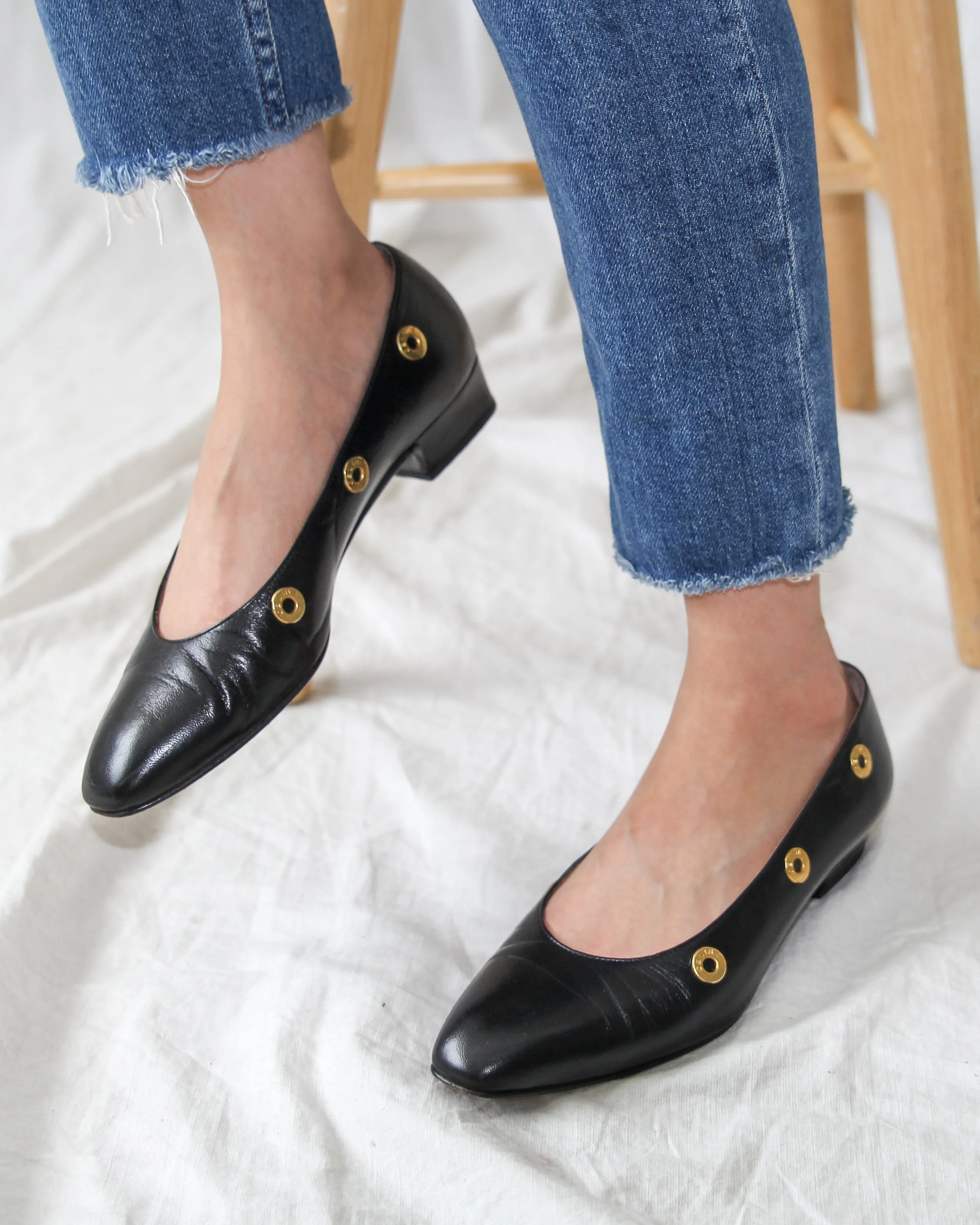 Celine Vintage - Almond Toe Loafers