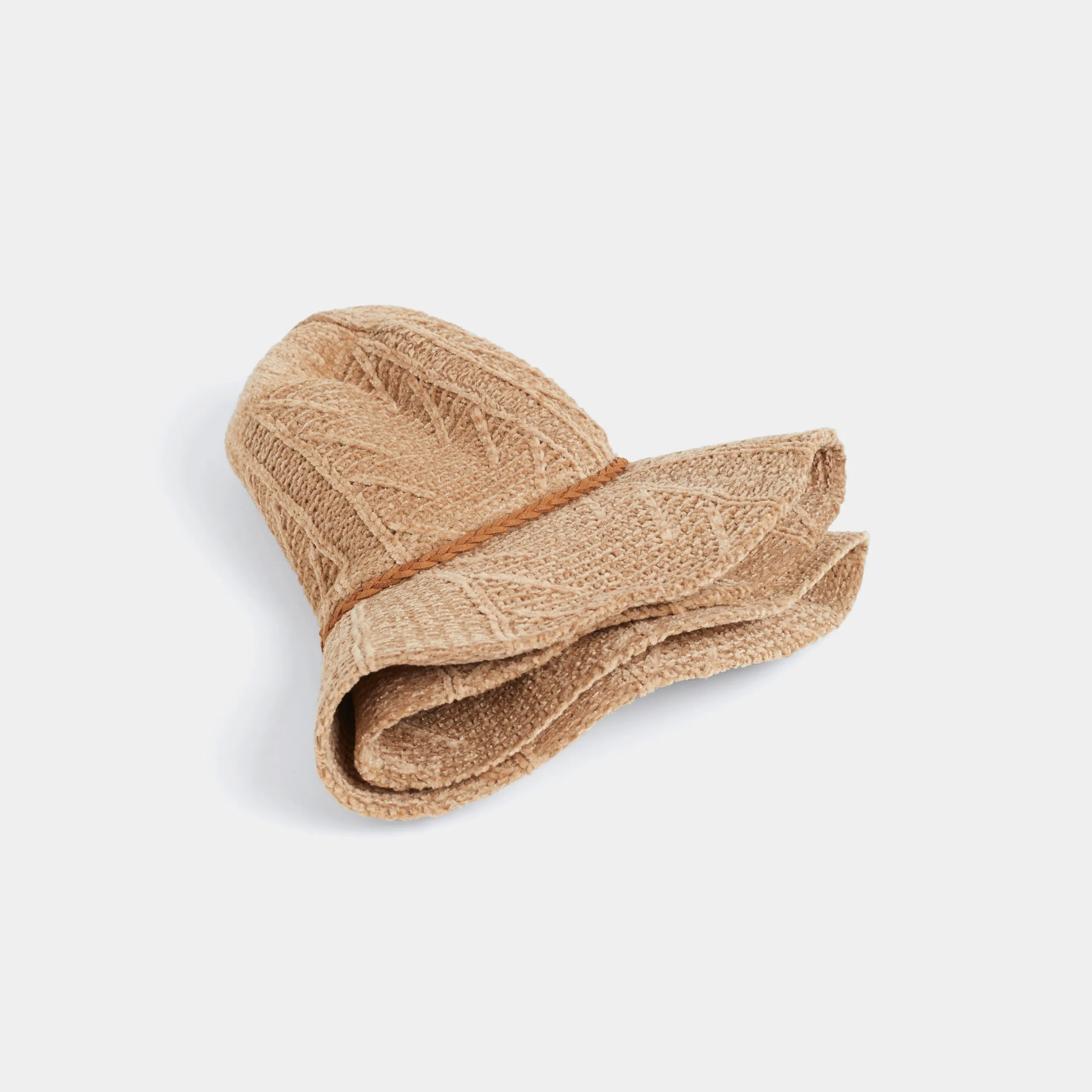 Chenille Braided Band Ranch Hat - Final Sale