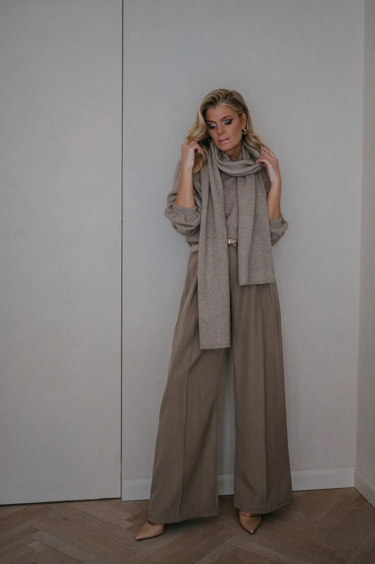 Dolente scarf I Cappuccino