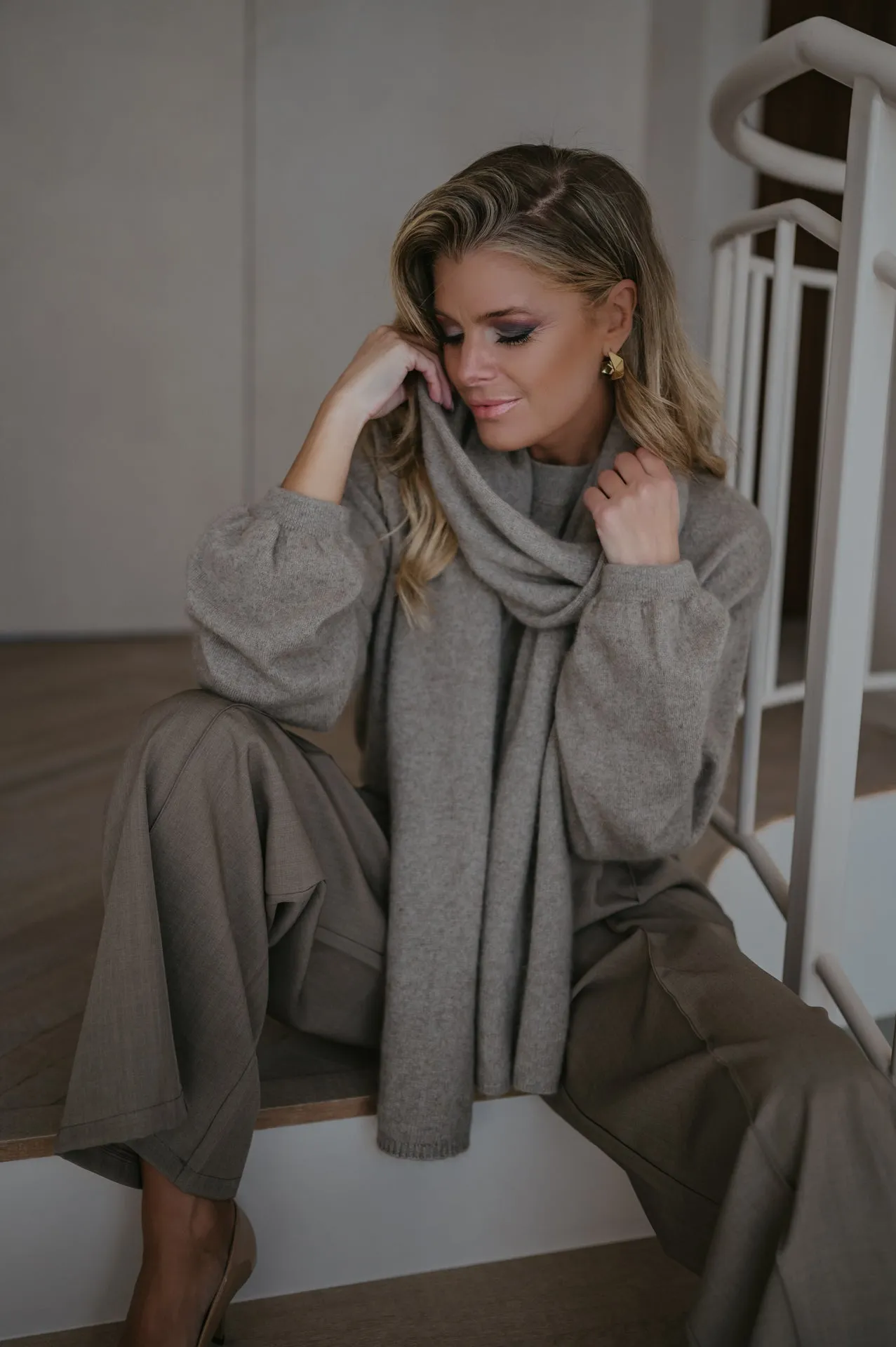 Dolente scarf I Cappuccino