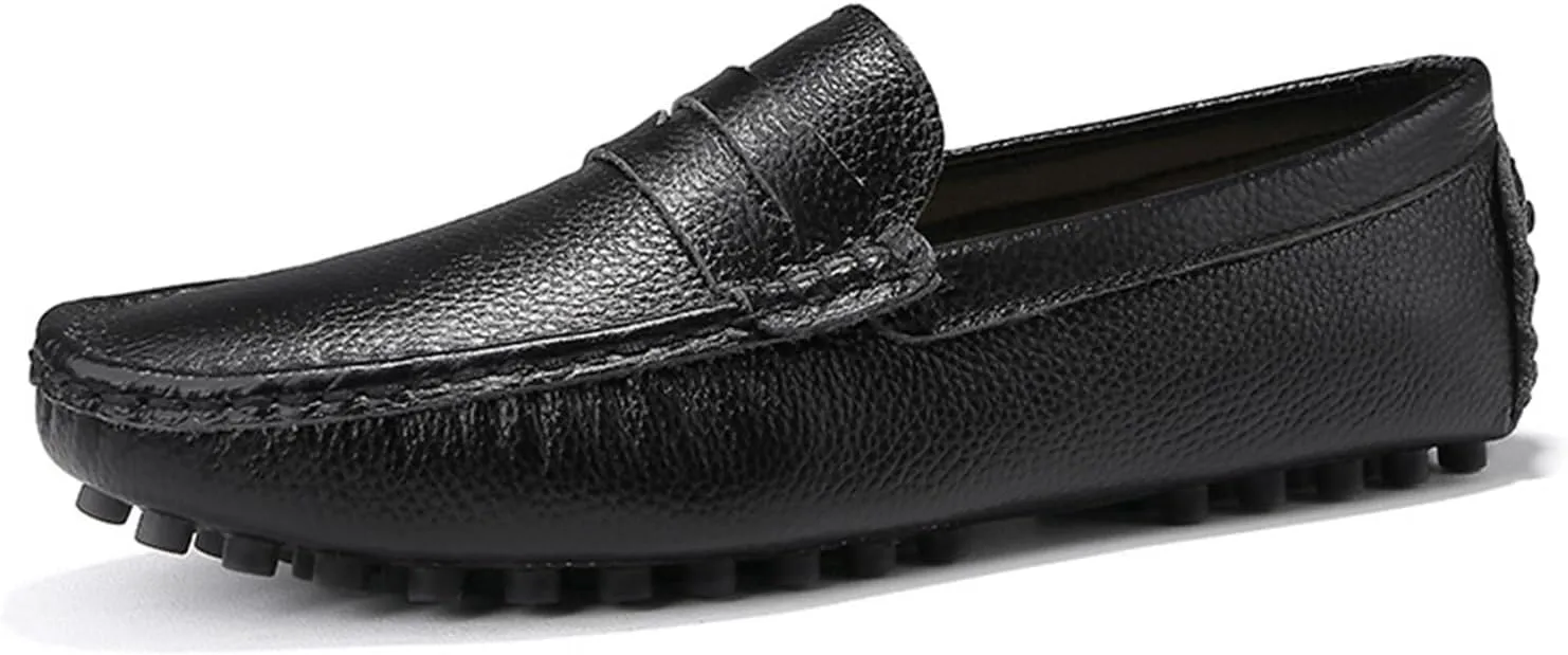 Dress Shoes for Men Men's Formal Casual Loafers Soft Breathable Slip-On Boat Shoes for All Occasions