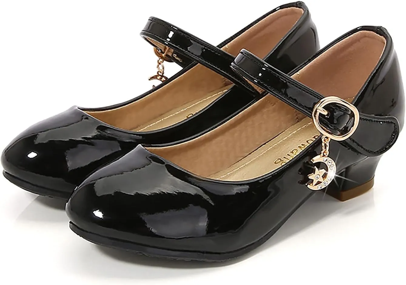 Girls High Heels Sandals Toddler Baby Summer Casual Solid Color School Student Leather PU Children Toddler Casual Shoes