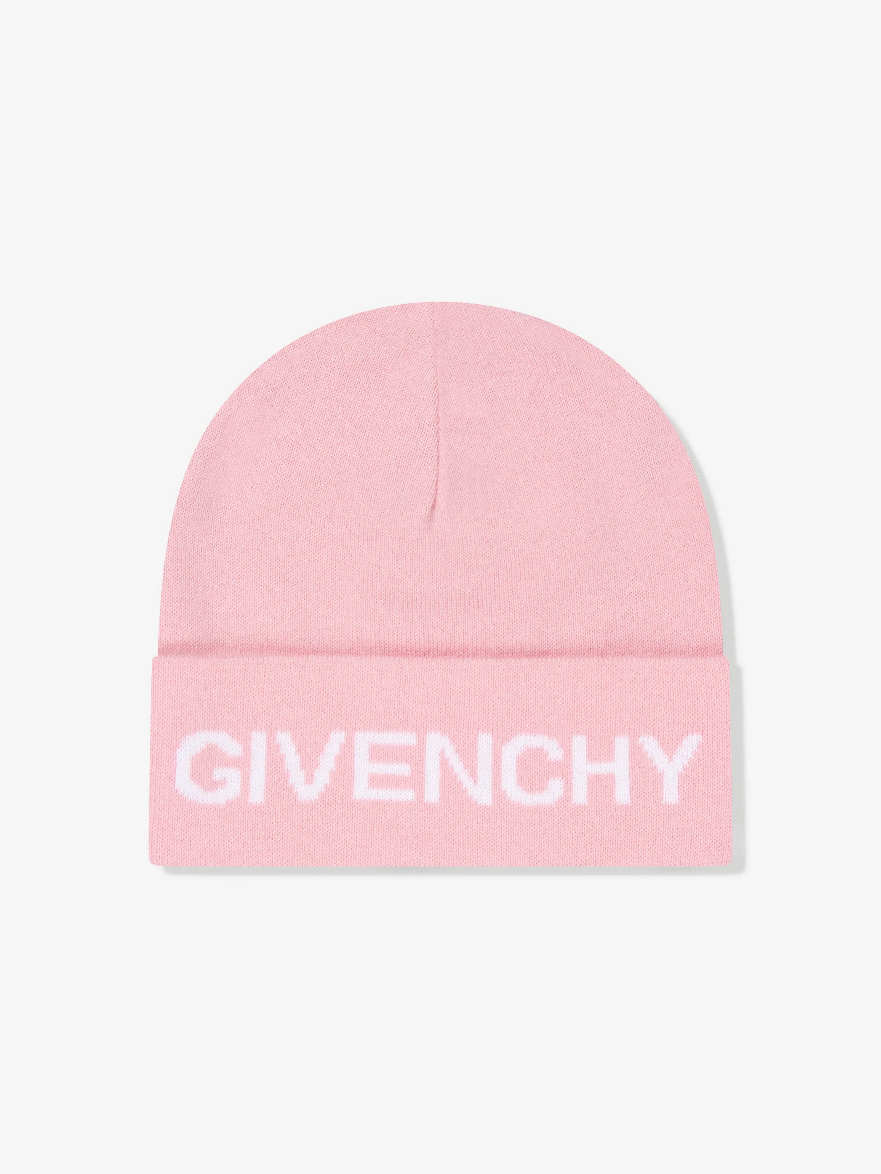Givenchy Girls Knitted Pull On Hat