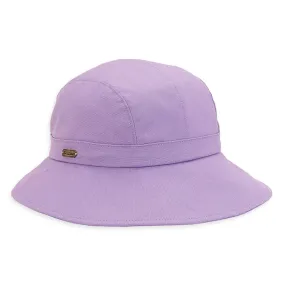 Hat Purple Cotton Tapered Cap Women's HH1391J