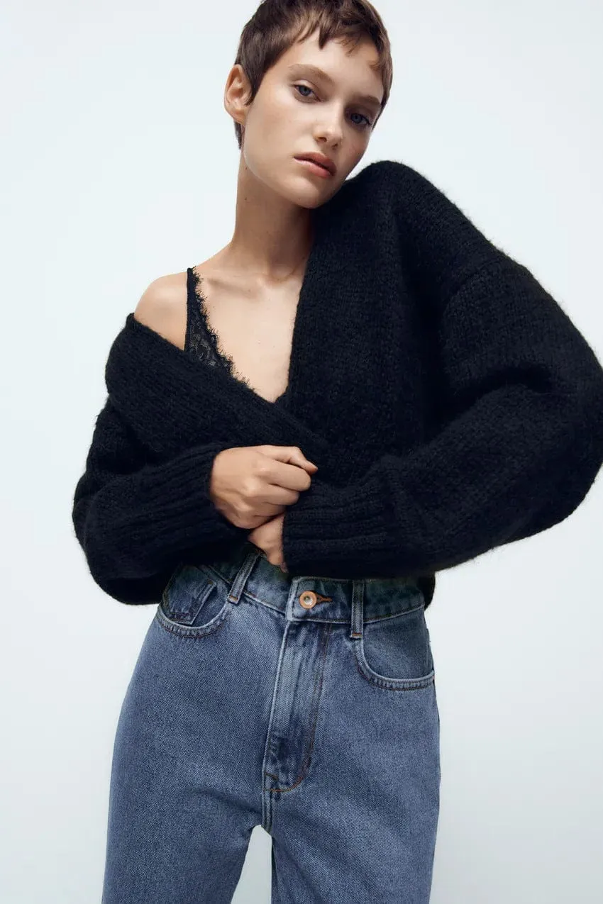 High Rise Straight Leg Relaxed Baggy Denim Jeans