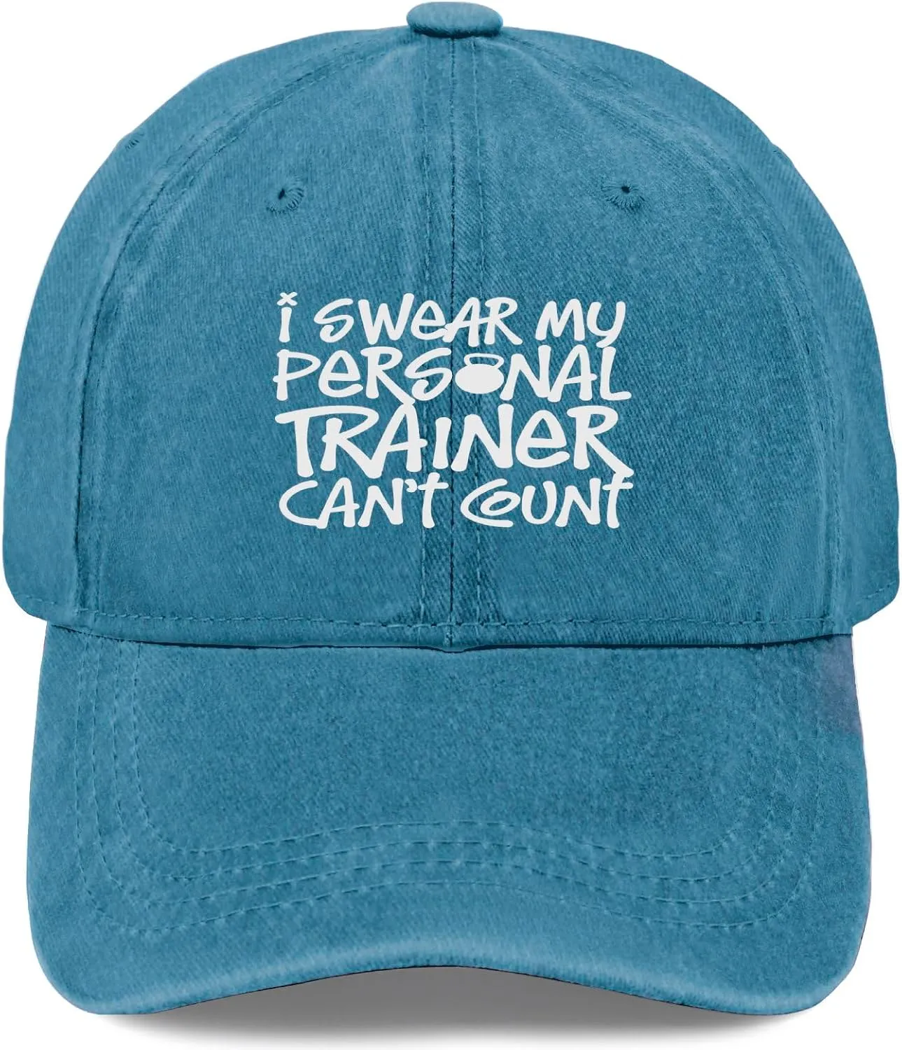 I Swears My Personal Trainers Can't Count Womens Ball Cap Hat for Women Quick Dry Caps Sun Hat