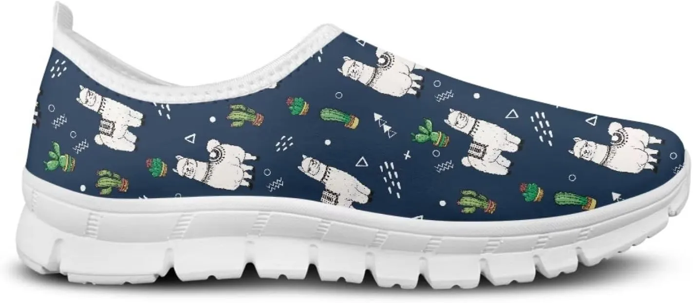 JoyLamoria Lightweight Sneakers Platform Shoes Women Men Casual Durable Running Slip On Sneaker Footwear