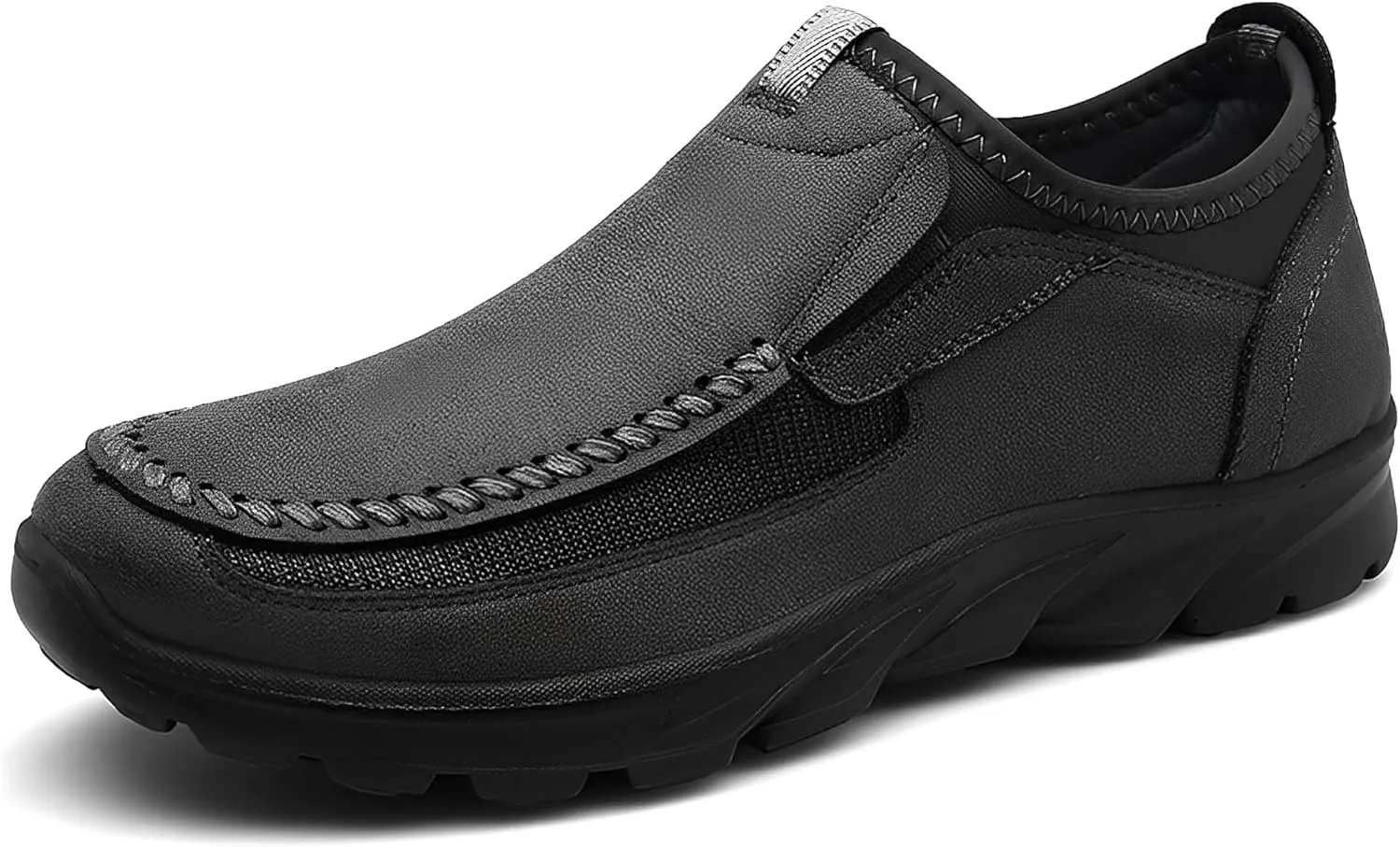 JSWEI Men Casual Comfortable Slip On Loafers,Moccasin Shoes Soft and Lightweight Breathable Daily Sneaker for Men Fashions Walking Mocasines para Hombre 6.5-13