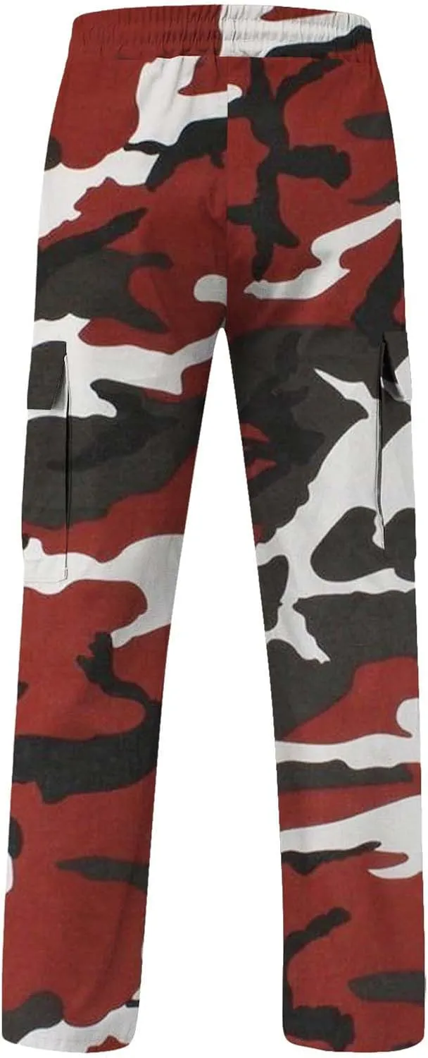 Men's Casual Jogger Pants Breathable Chino Relaxed Fit Outdoor Cargo Pants Running Lightweight Twill Jogging Sweatpants