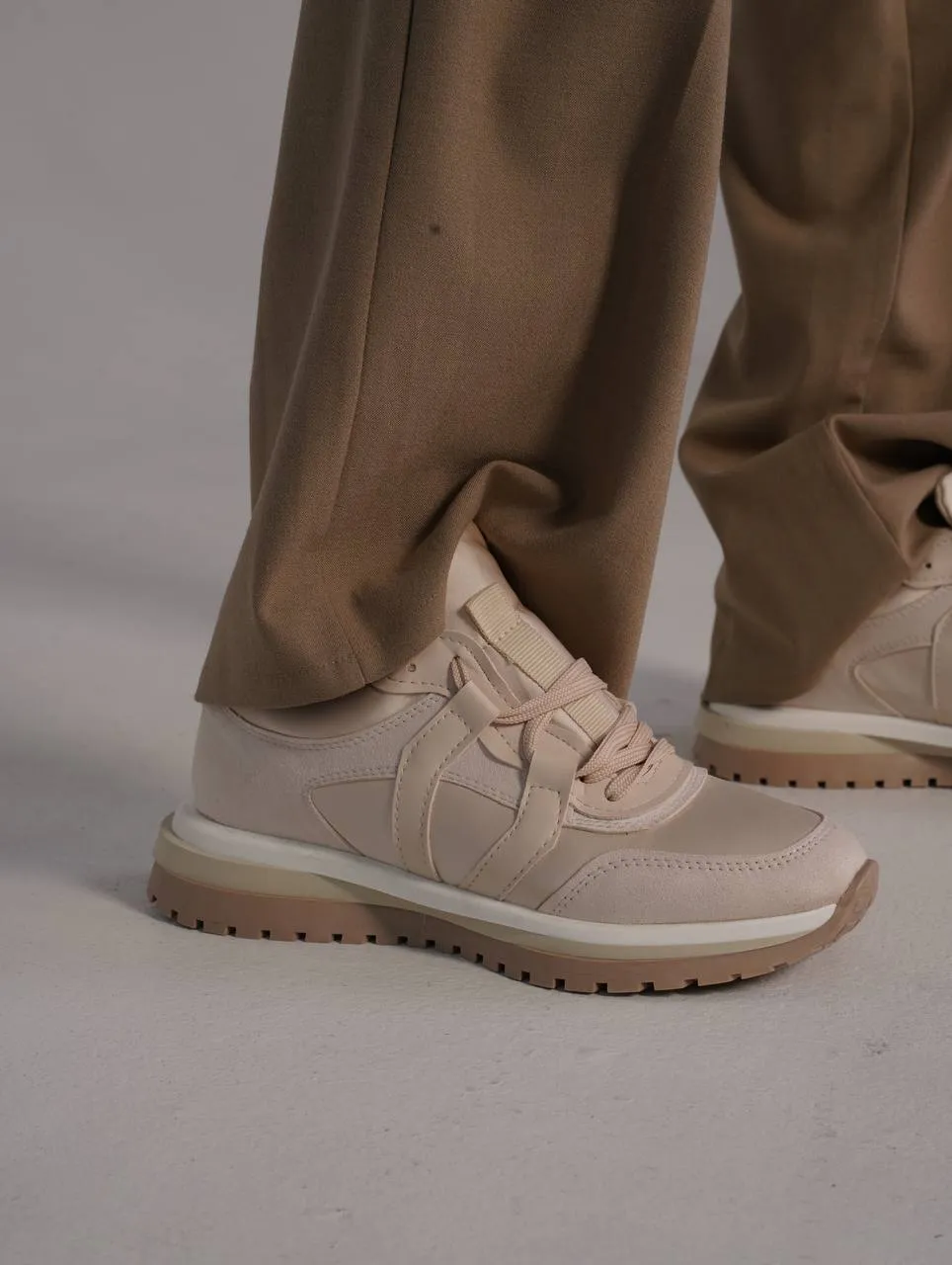 Milky sneakers