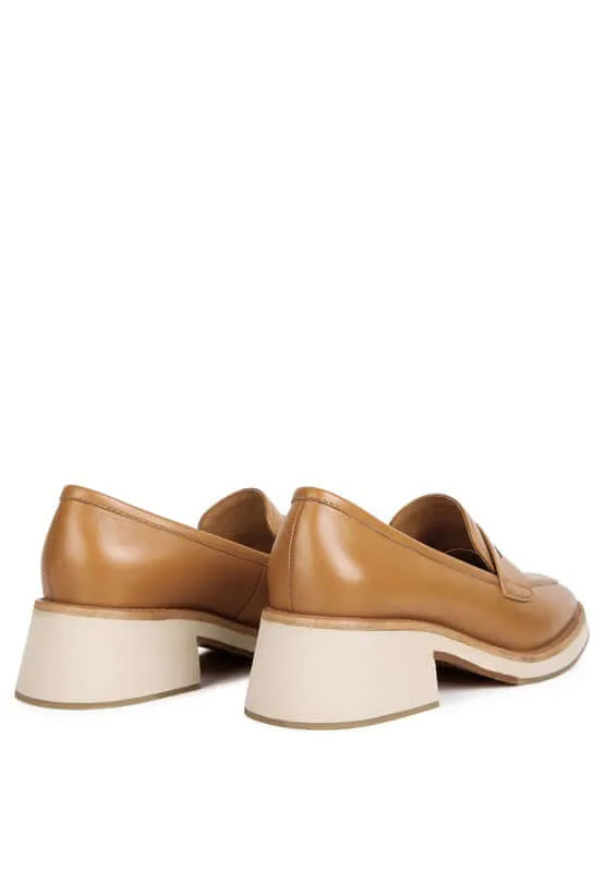 Moore Lead Lady Leather Loafers