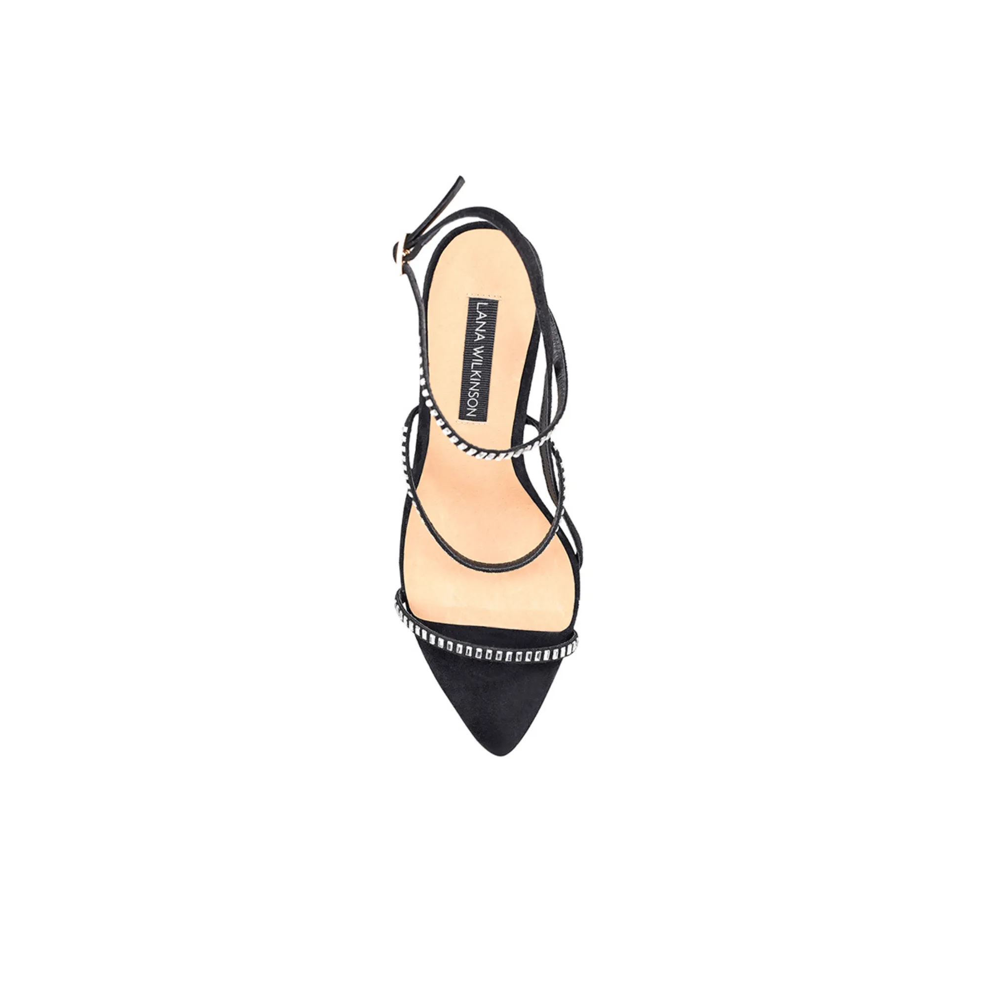 Rebecca Sandal Black Suede