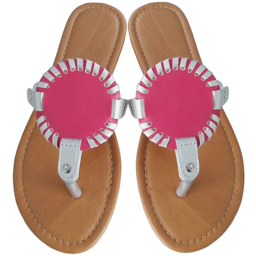 Sandals - Medallion - Red Cross