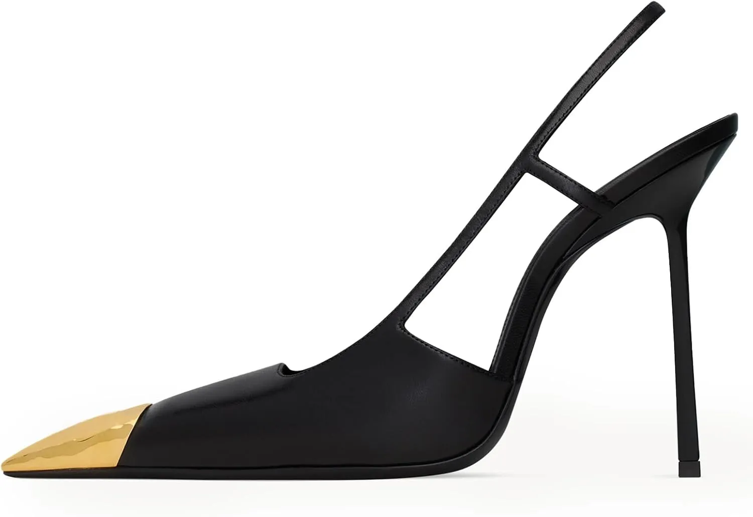 Slingback Heels For Women Pointed Closed Toe Stiletto Heels Pumps,Women's Basic Classic Pumps Mid High Heels Wedding Dress Shoes