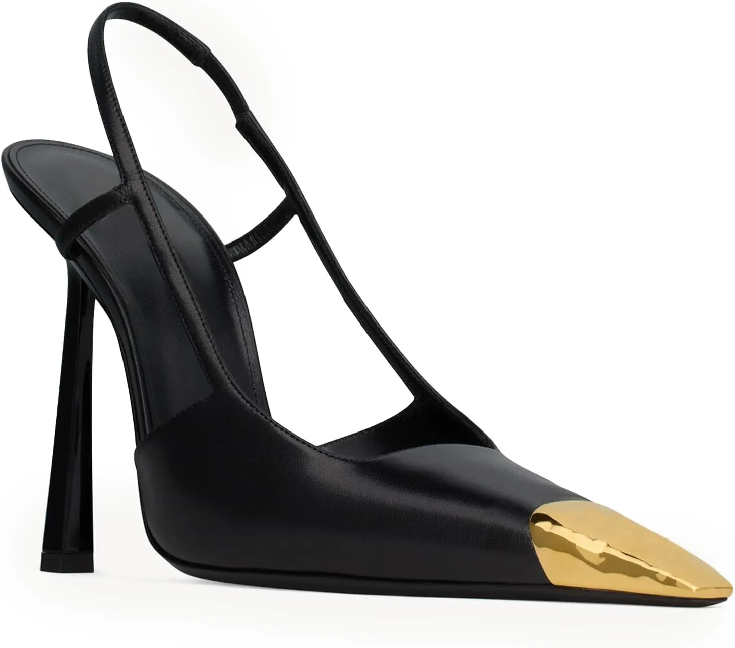 Slingback Heels For Women Pointed Closed Toe Stiletto Heels Pumps,Women's Basic Classic Pumps Mid High Heels Wedding Dress Shoes