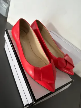 Socrati Cerise flats