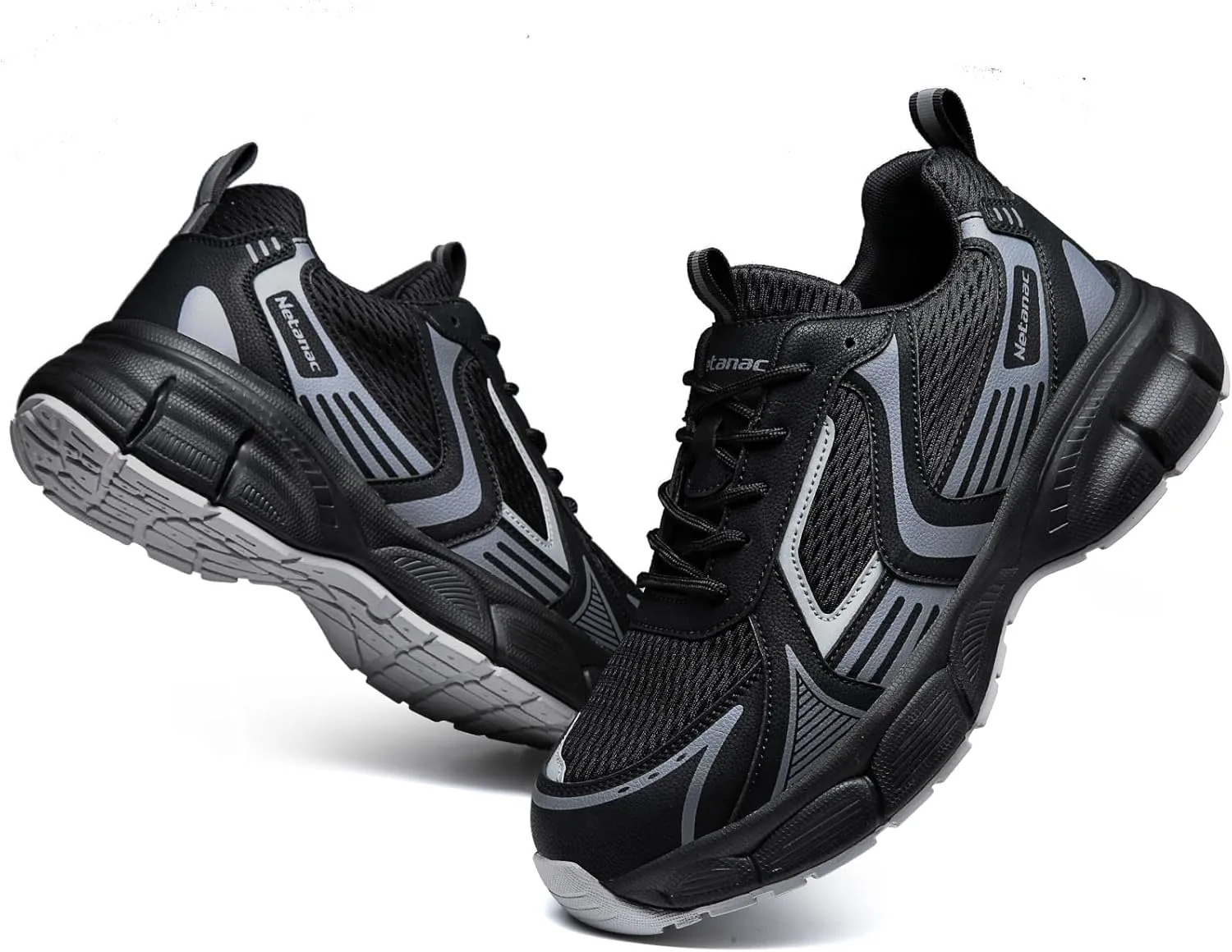 Steel Toe Shoes for Men Women – Durable Soles, Lightweight Comfortable Safety Work Sneakers