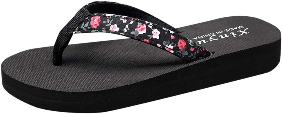 Summer Sandals for Women 2024 Trendy Clip Toe Beach Sandals Platform Sandals Slip-On Flip Flops Walking Shoe Slippers