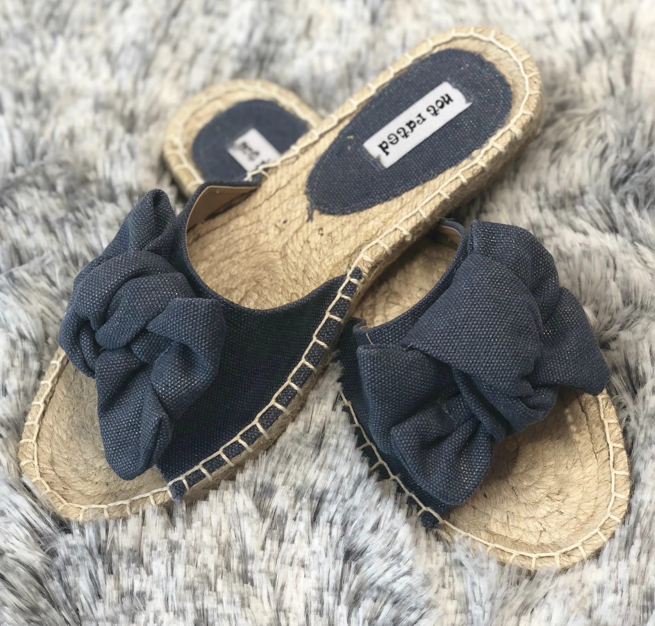 Whatever Whenever Denim Flats