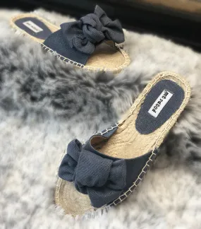 Whatever Whenever Denim Flats
