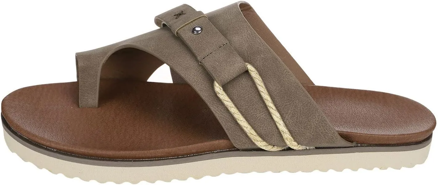 Women's Casual Flat Flip Flop 2025 Open Toe Solid Color Lightweight Orthopedic Sandals Summer Comfy Breathable Casual Beach Outdoor Walking Travel Shoe