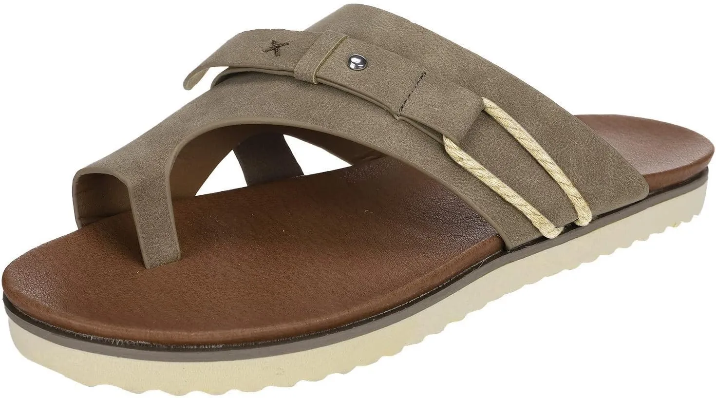 Women's Casual Flat Flip Flop 2025 Open Toe Solid Color Lightweight Orthopedic Sandals Summer Comfy Breathable Casual Beach Outdoor Walking Travel Shoe