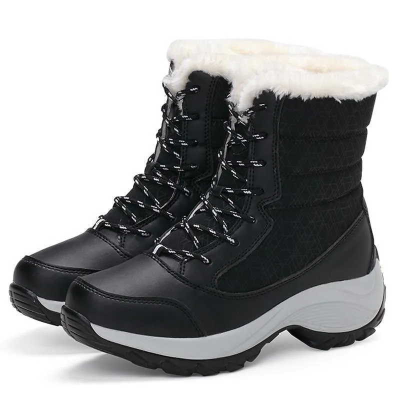 Women's Winter Hight Top Thick Fur Boots